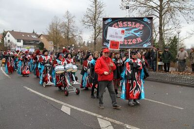 Die Gässlefetzer auf dem letztjährigen Umzug