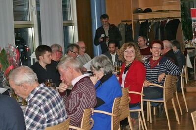 Entspannte und freudige Stimmung bei der Jahreshauptversammlung