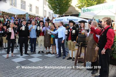 Eröffnung Marktplatzfest 2018