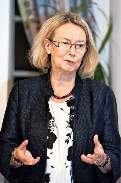 Überzeugte Europäerin: Evelyne Gebhardt im Klosterhof GB-Foto: Vecsey