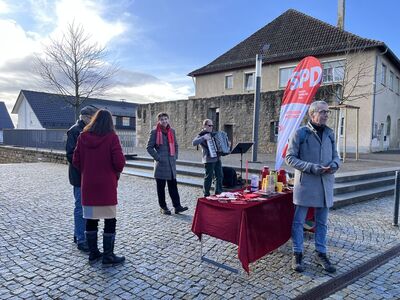 Infostand am 07. Februar 2026