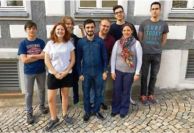 Der neue Vorstand der Jusos GB-Foto: gb